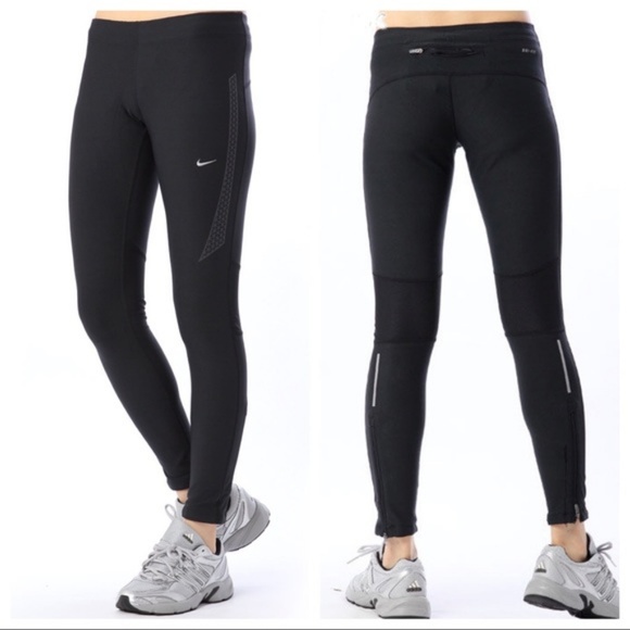 nike dri fit pants with zipper